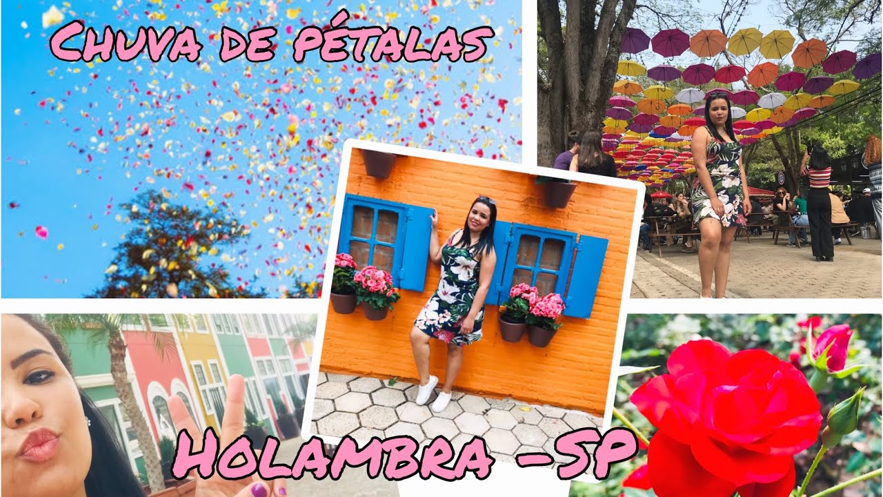 HOLAMBRA CIDADE DAS FLORES | EXPO-FLORA 2022 E CHUVA DE P&Eacute;TALAS