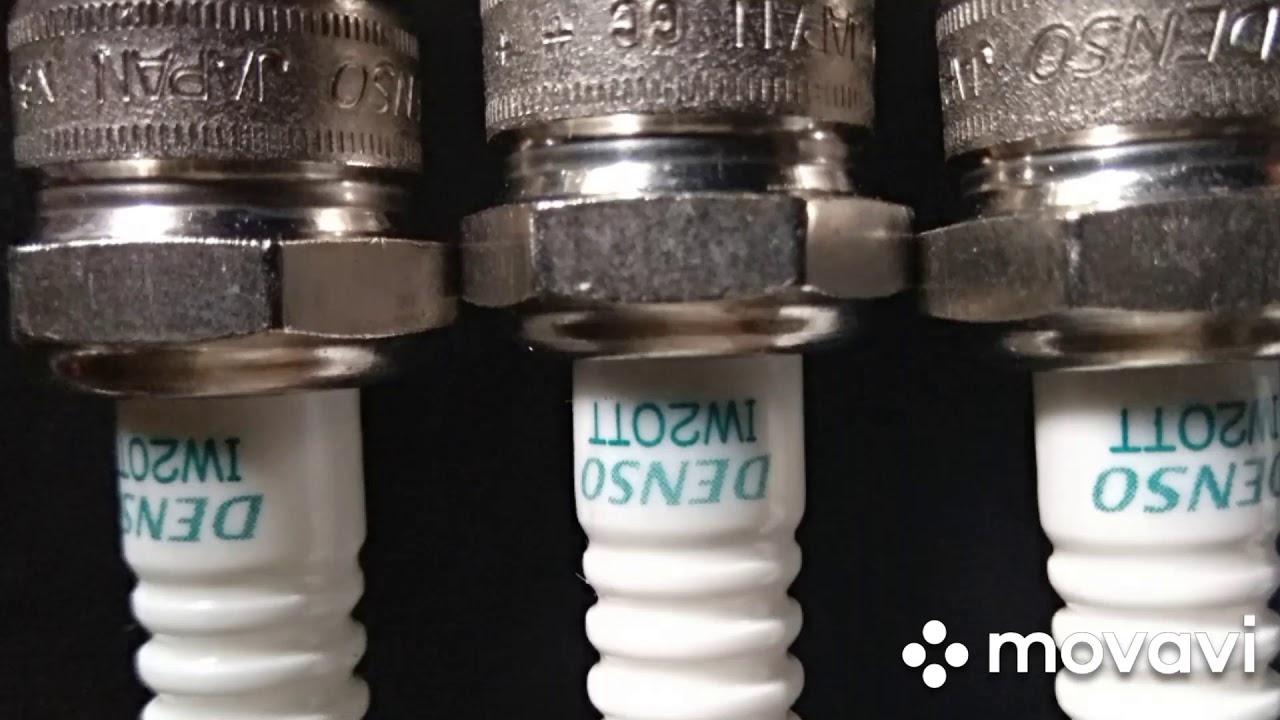 Проверка свечей зажигания под давлением bosch platinum (б/у)  и denso iridium tt (новые)