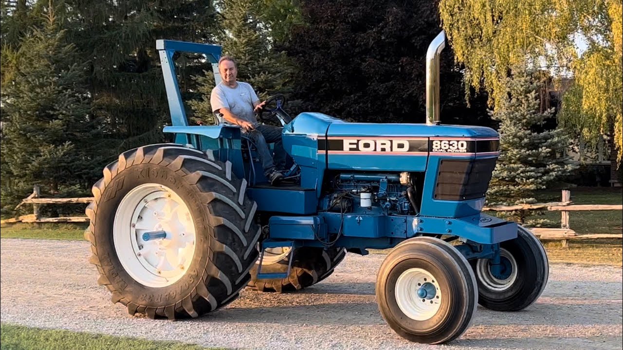 Ford 8630 Cleaned up and Tested on the pull track