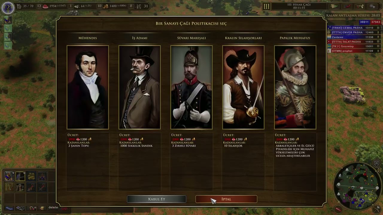 Age of Empires III  Definitive Edition   TABLET REİS YİNE 2 DK LIK OLDU