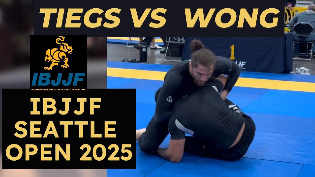 Tiegs vs Wong IBJJF Seattle Open 2025