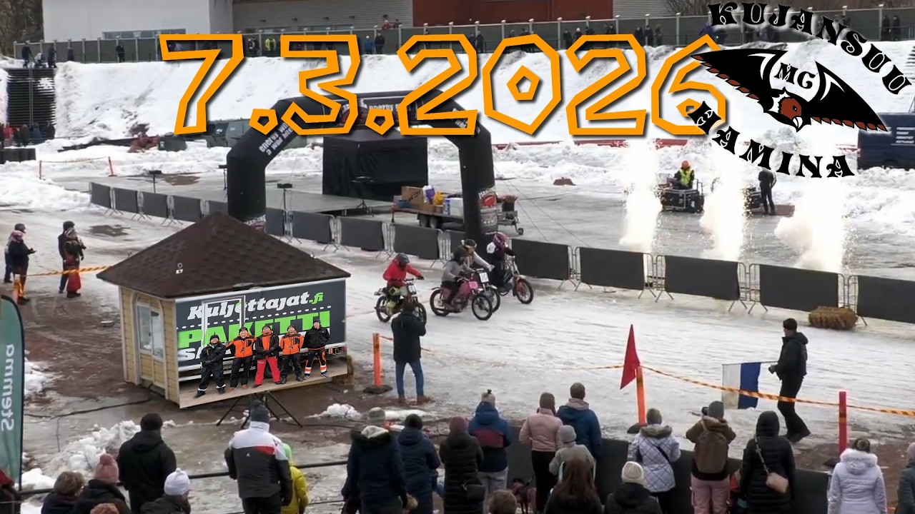 Mopokisat 2026 | Haminan Bastioni | Kujansuu MC | Motorbike | Moped Races
