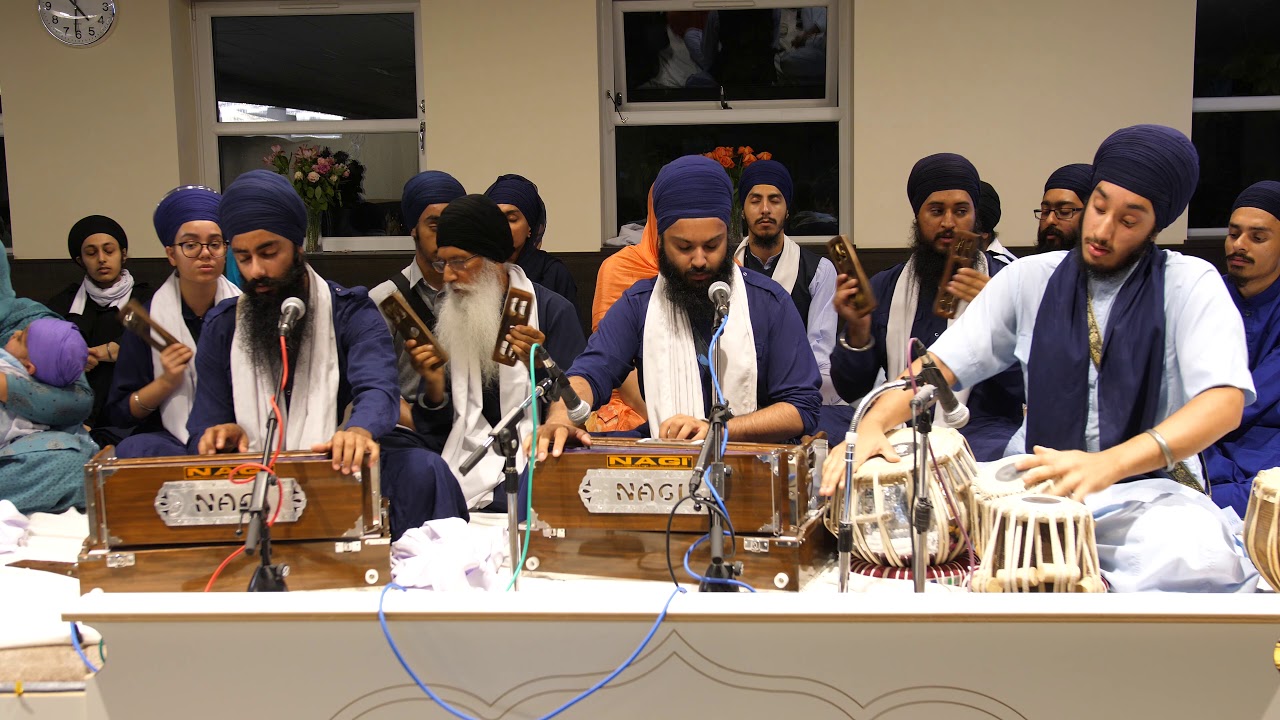4K - AKJ Birmingham July Smagam 2019 - Rainsbhai - Bhai Gurpal Singh