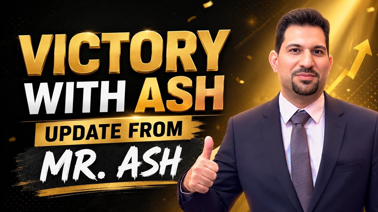 Victory With Ash | Update from Mr. Ash