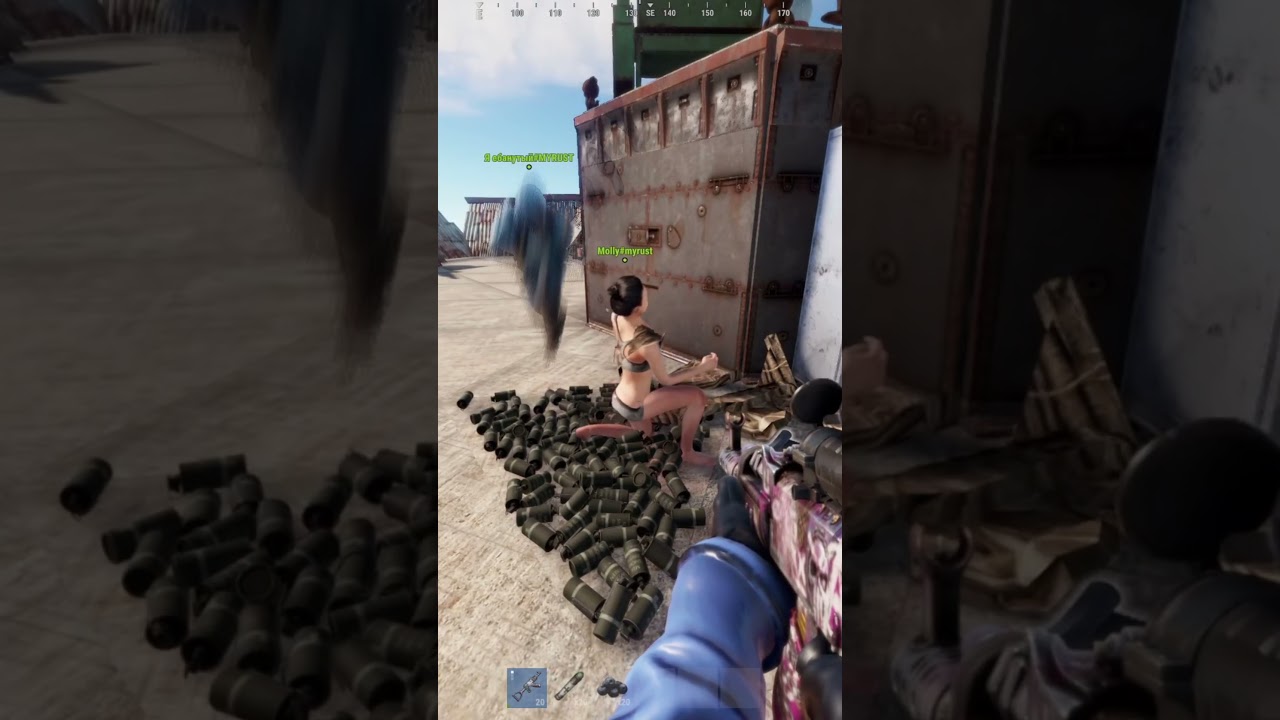 У КОГО-ТО ВЫЛЕТЕЛА ИГРА 🖤 | server: MyRust 220 devblog #rust #раст #cheats