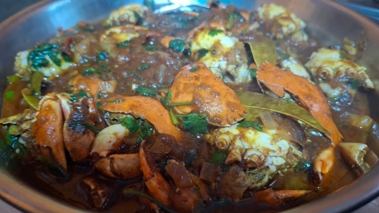 গ্রামবাংলার আসল কাঁকড়া কষা রেসিপি | Spicy Bengali Crab Curry