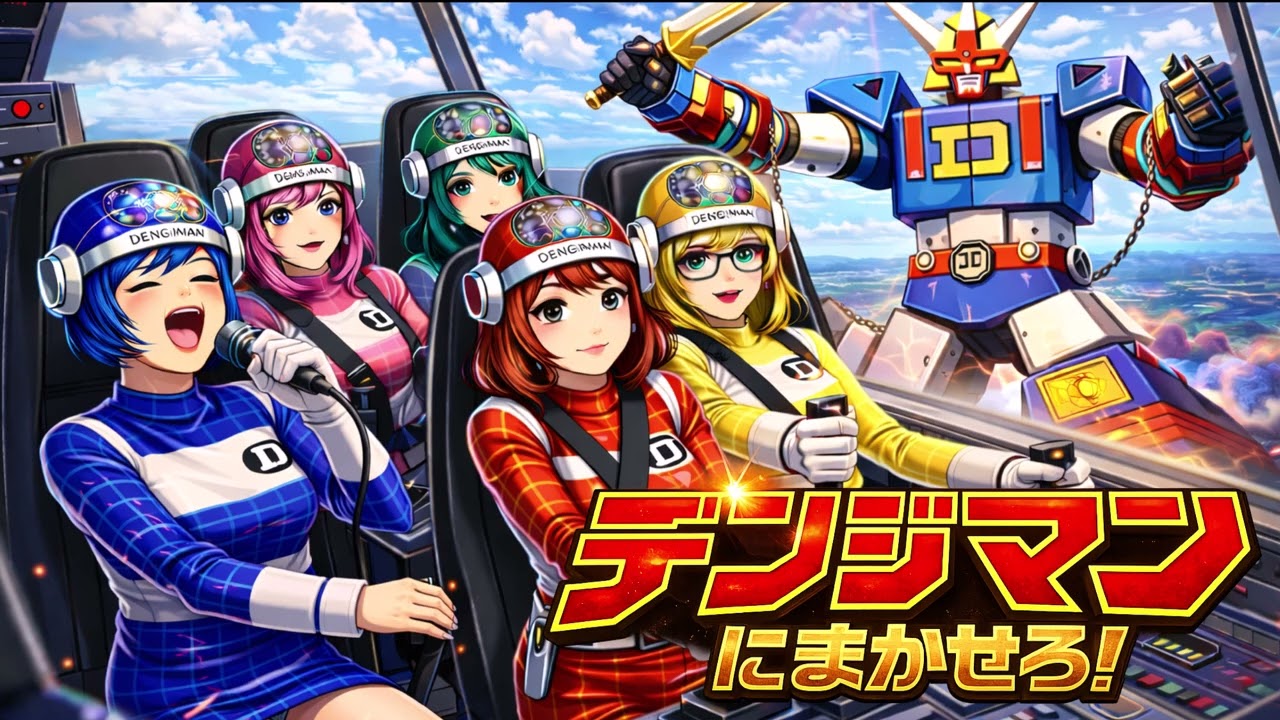 デンジマンにまかせろ！   成田賢 AIcover