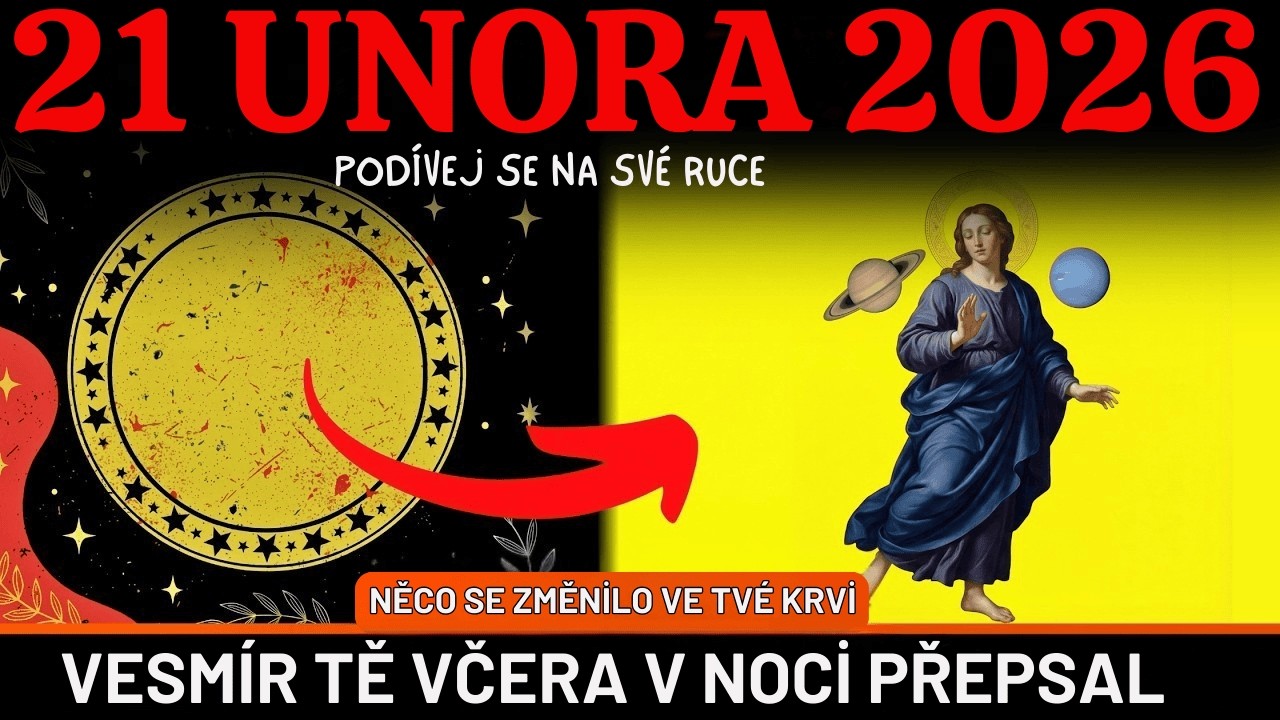 Není náhoda, že to vidíte DNES! 21 února