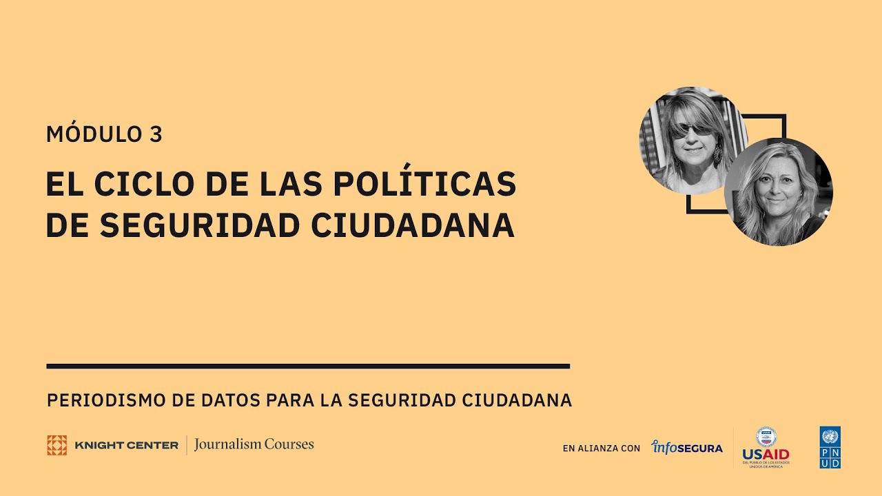 El Ciclo de las Políticas de Seguridad Ciudadana | Módulo 3