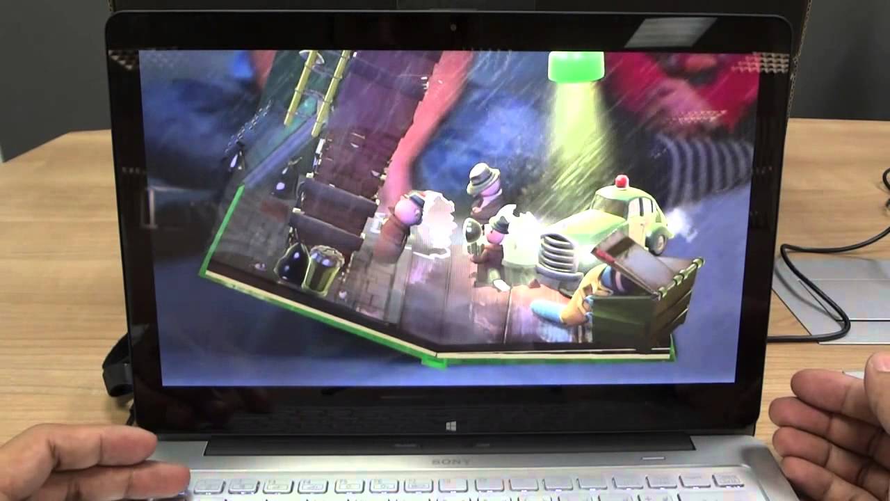 VAIO Fit13A - First use : Music, VDO, VAIO Paper with Pen