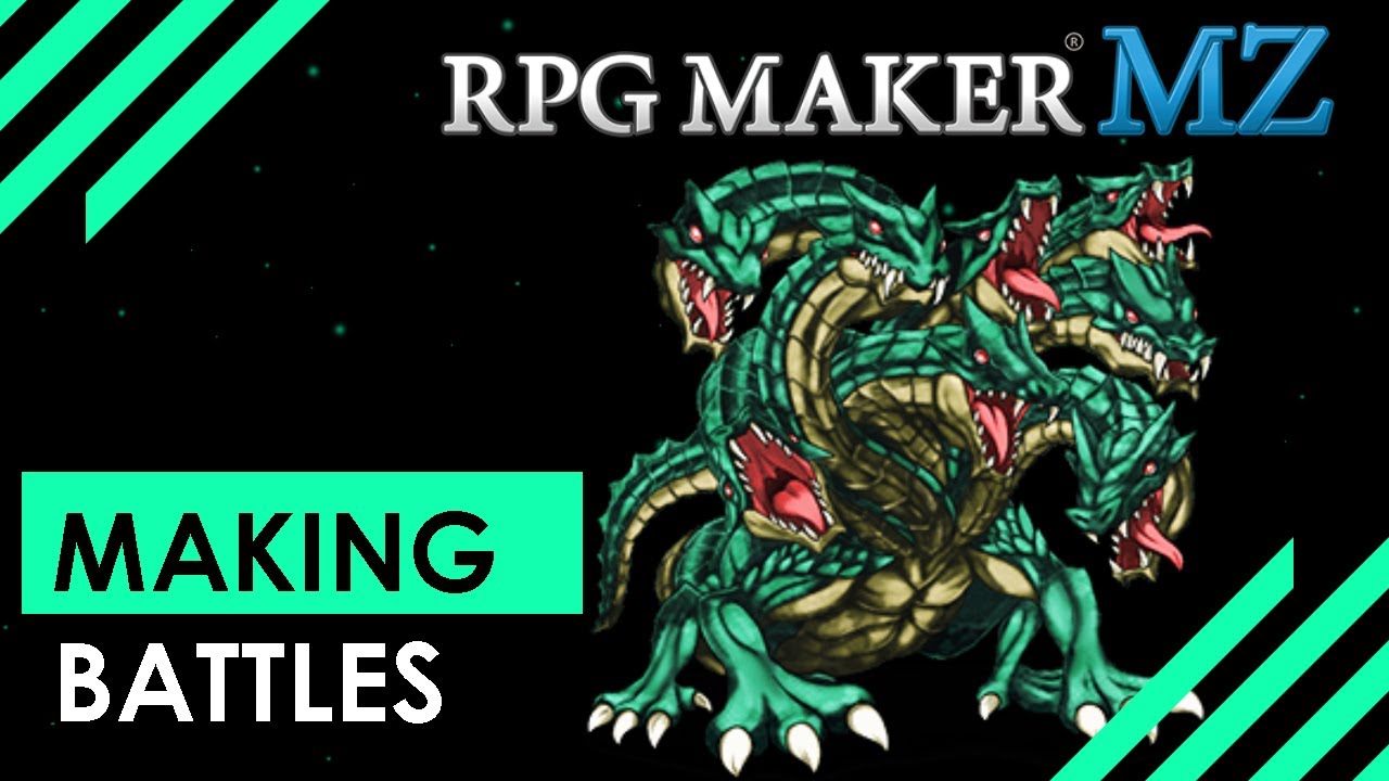 RPG Maker MZ: Основы EP-6: Как создавать сражения