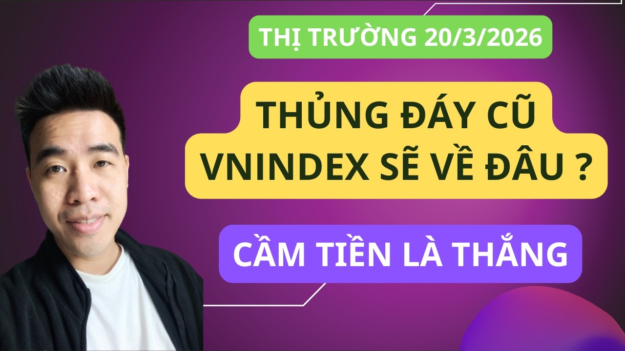 Chứng khoán hôm nay | Nhận định thị trường : Thủng đáy nhanh quá, mới nghỉ ngơi được một tí ae.