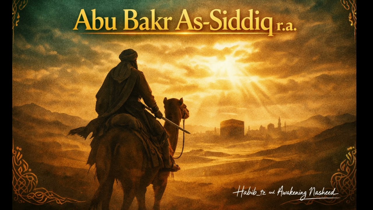 Abu Bakr As-Siddiq r.a | The Truthful Companion Nasheed | Vocals Only | Habib_tz