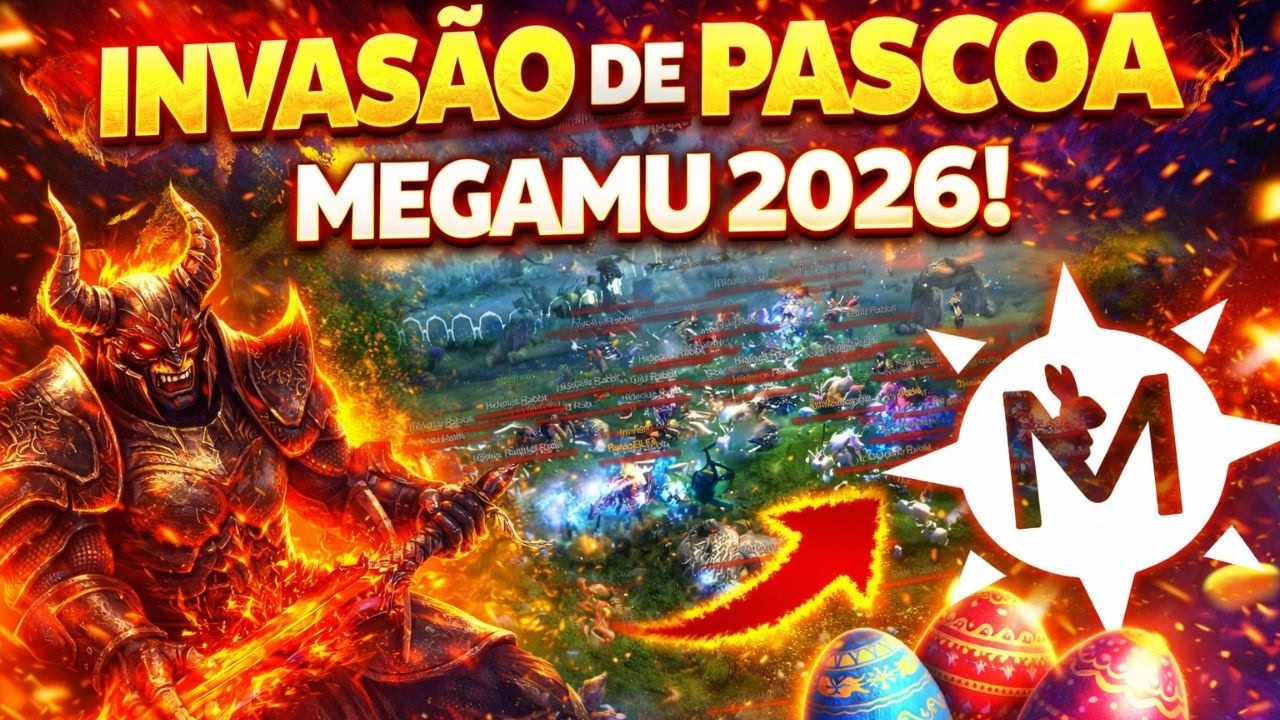 INVAS&Atilde;O DE P&Aacute;SCOA 2026 | MEGAMU 🐰 VALE A PENA?