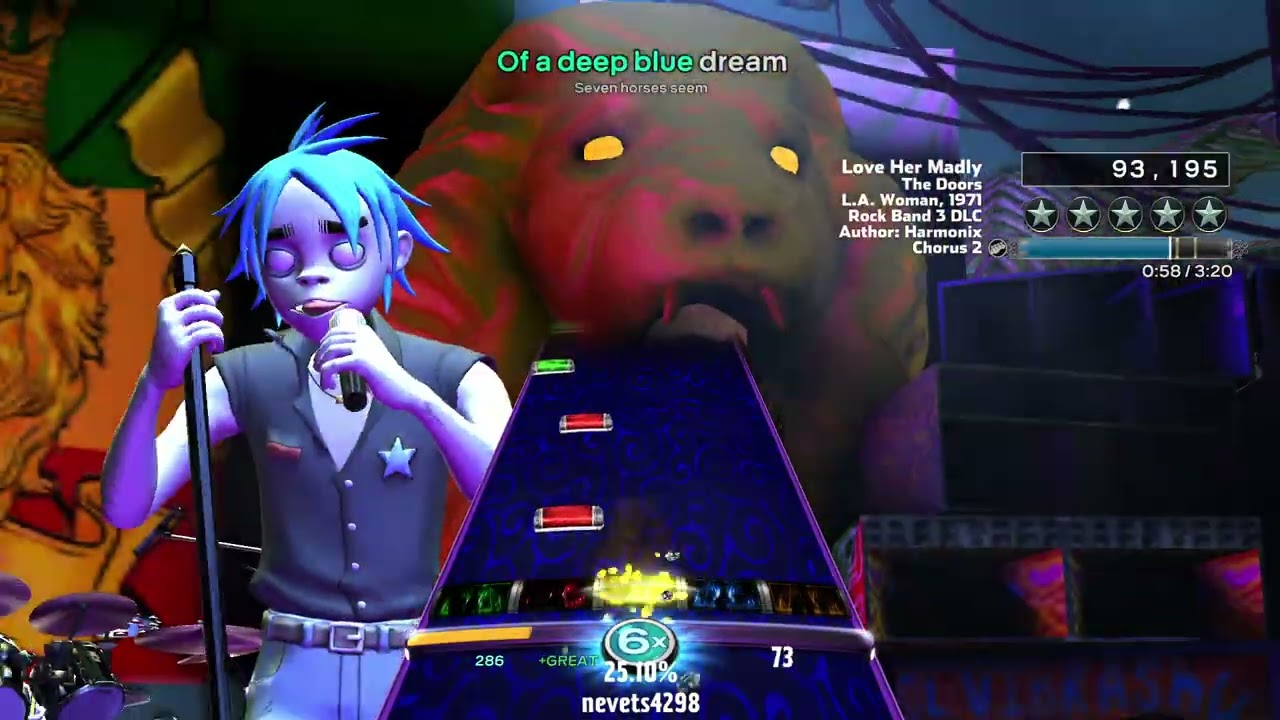 Love Her Madly (1971) by The Doors - Bass Gold Rock Band 3 Deluxe RPCS3