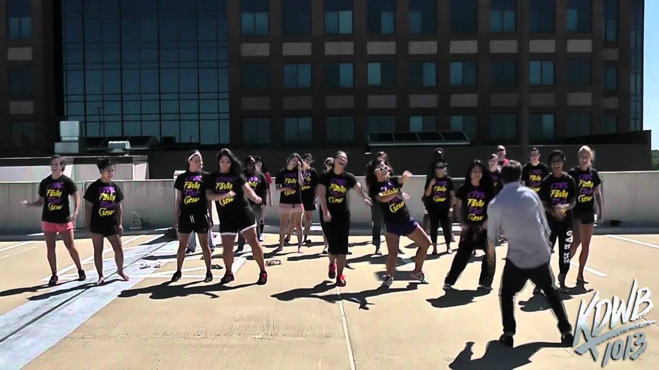 Misha Gabriel Teaches the KDWB Interns a New Dance