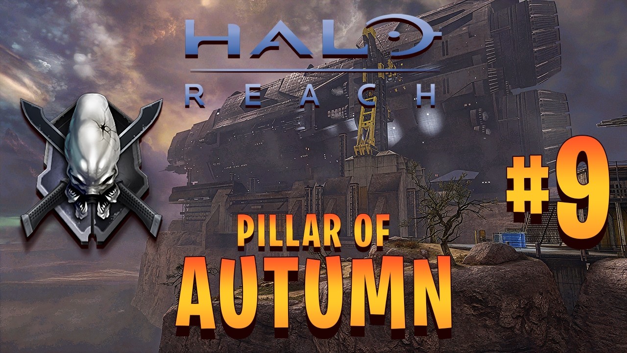 Halo Reach Легендарный | Pillar of Autumn Идеальный забег Железный Череп