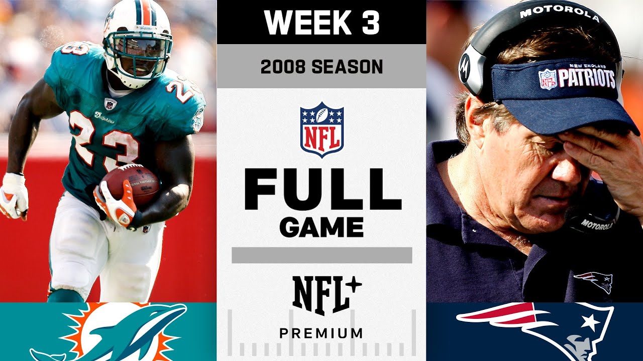 The Wildcat Game! Miami Dolphins vs. New England Patriots FULL GAME | NFL 2008 Season Week 3