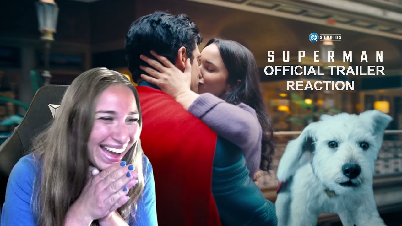 Superman Official Trailer Reaction - #SupermanMovie #dc #dcstudios #warnerbros #jamesgunn