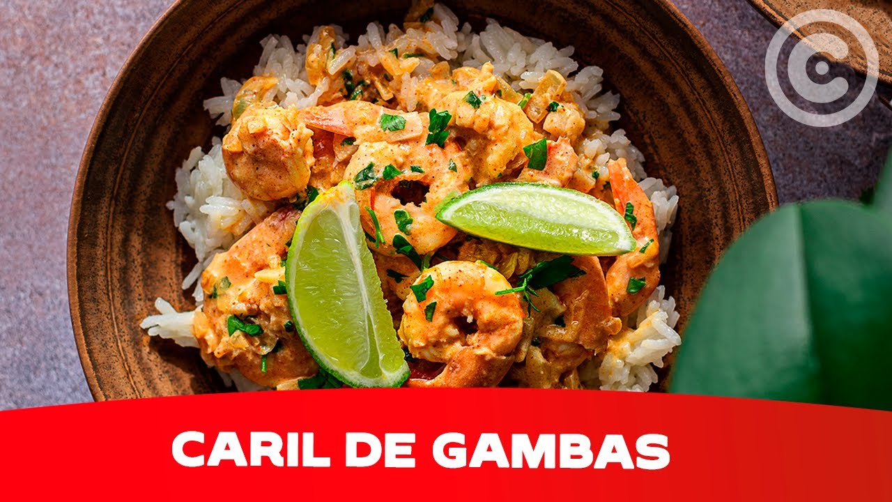 Cremoso Caril de Gambas