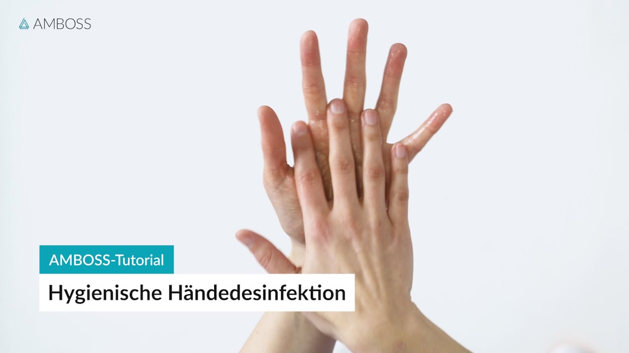Hygienische Händedesinfektion in 3 einfachen Schritten | AMBOSS