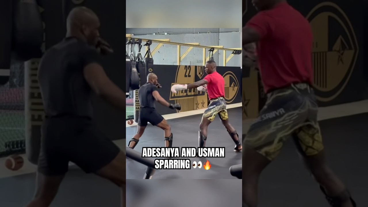 #IsraelAdesanya and #KamaruUsman sparring at Kill Cliff FC 🔥👀 #ufc