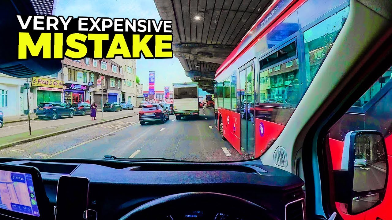 Day In The Life Of A London Courier 🇬🇧 | Crashed My Van!!!