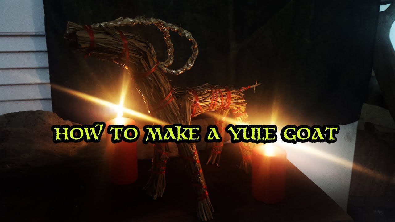 How to Make a Yule Goat