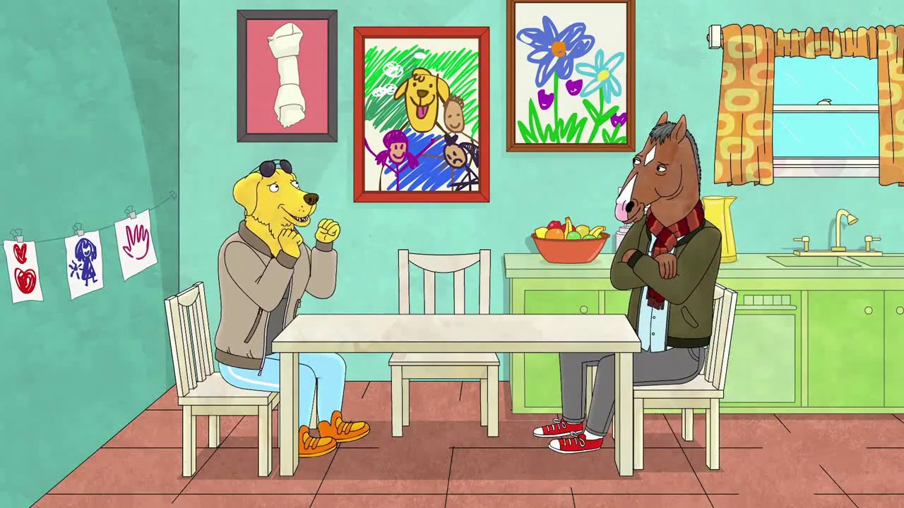 BoJack & Mr. Peanutbutter Crossover Scene