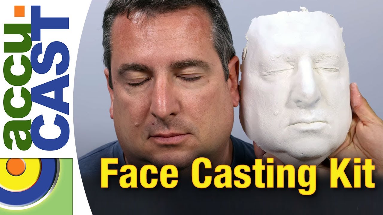 Casting A Human Face With The Accu-Cast Face Casting Kit