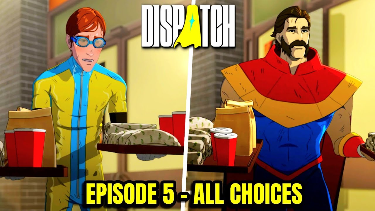 DISPATCH Episode 5 All Choices & Outcomes | Romances, Water Boy, Phenomaman, Coupe, Sonar etc.