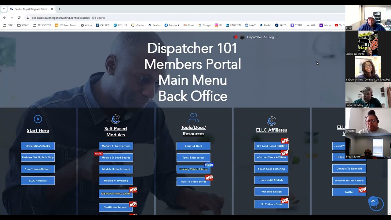Successful 6-Figure former Dispatch Student - Mr. Julian