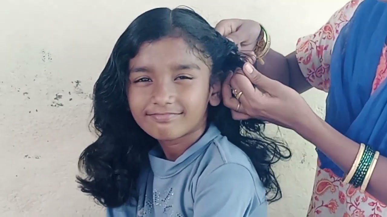 4 Different hair styles #short hair # நான் போட்ட 4 வித பின்னல்கள்