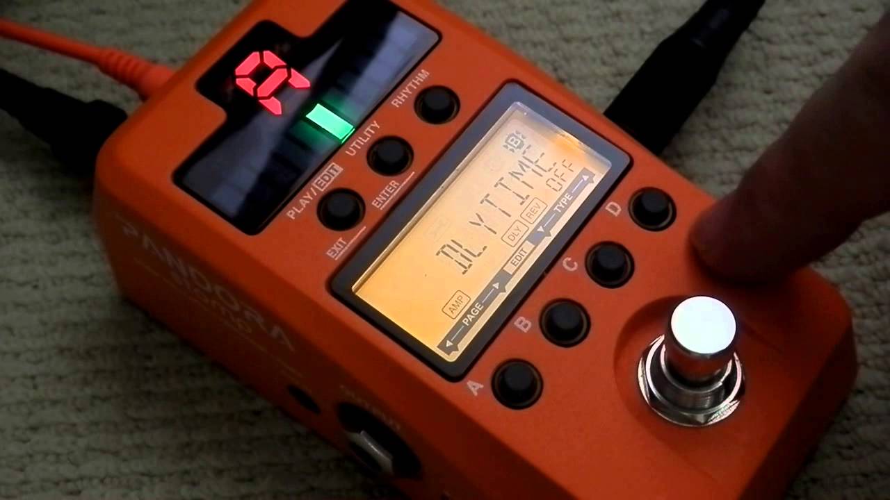 Voice to synth glitch craziness on the Korg Pandora Stomp