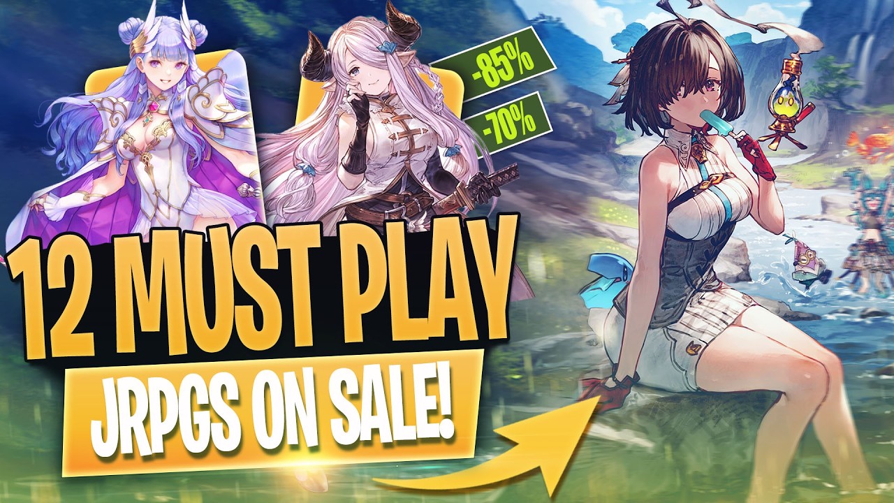 12 ЛУЧШИХ распродаж JRPG в Steam, которые нельзя пропустить!