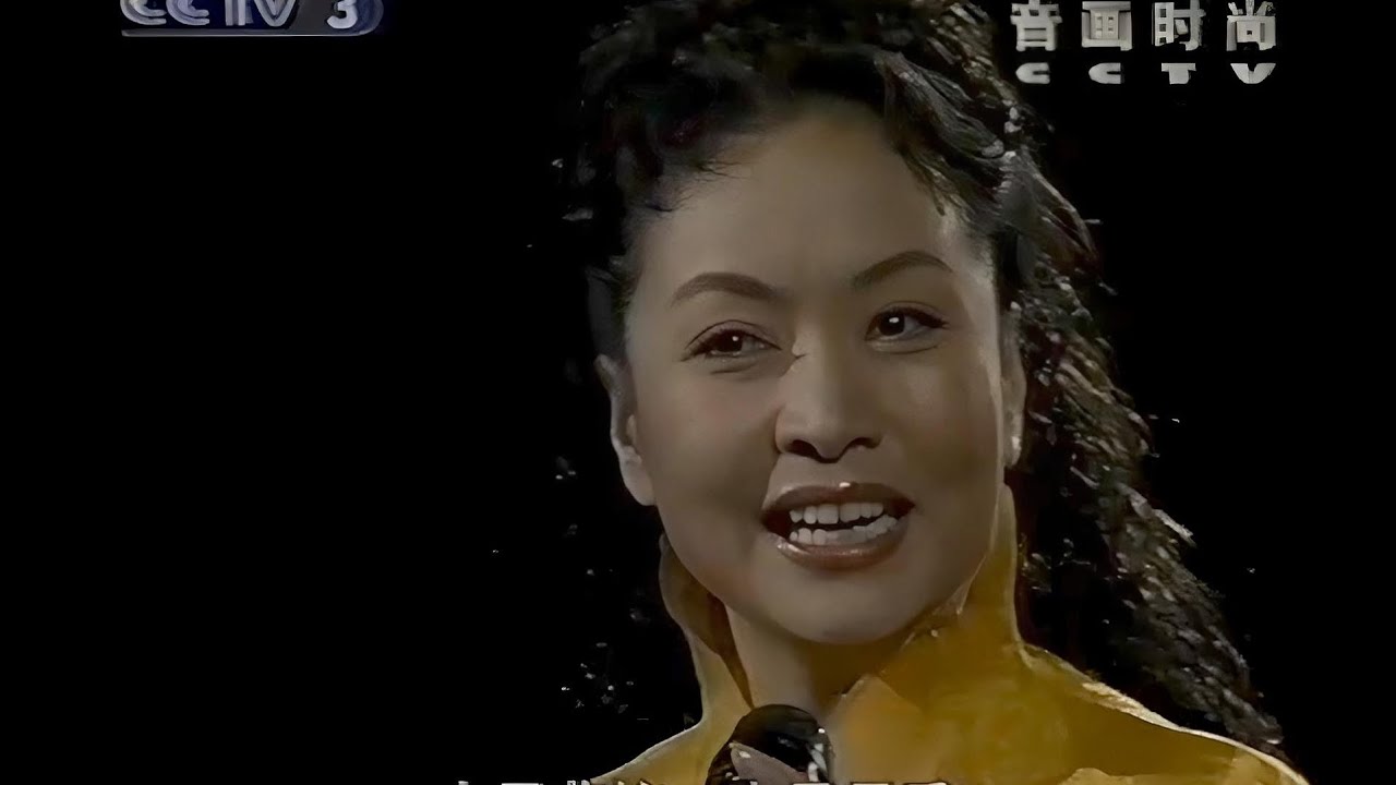 歌曲《在希望的田野上》彭丽媛演唱 2002 年音画时尚 历届青歌赛优秀选手专场