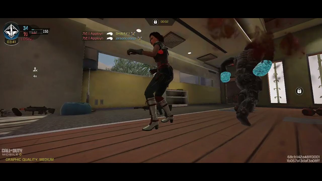 Raw gameplay of me in a MP match 