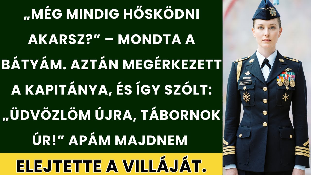 Éveken át gúnyoltak — Aztán a bátyám parancsnoka elhallgattatta őket