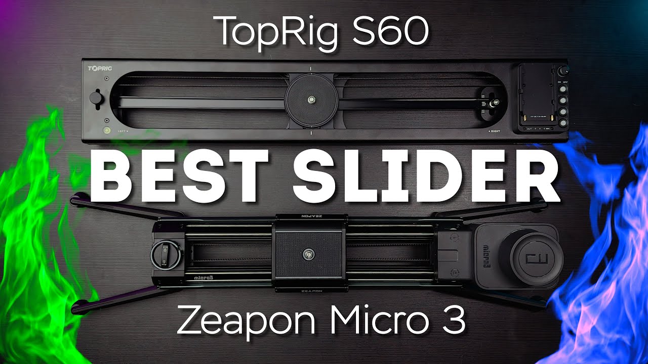 Zeapon Micro 3 vs TopRig S60 Slider Comparison