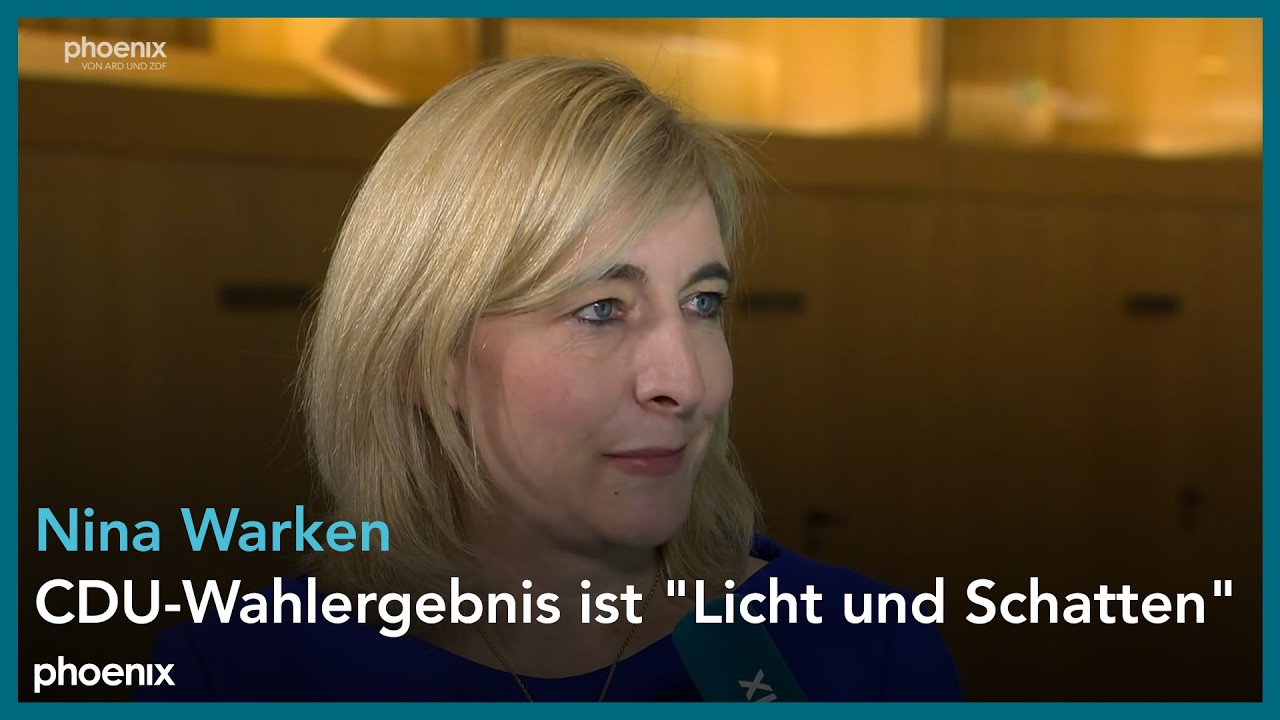 Landtagswahl BaWü: Bundesgesundheitsministerin Nina Warken im phoenix-Interview