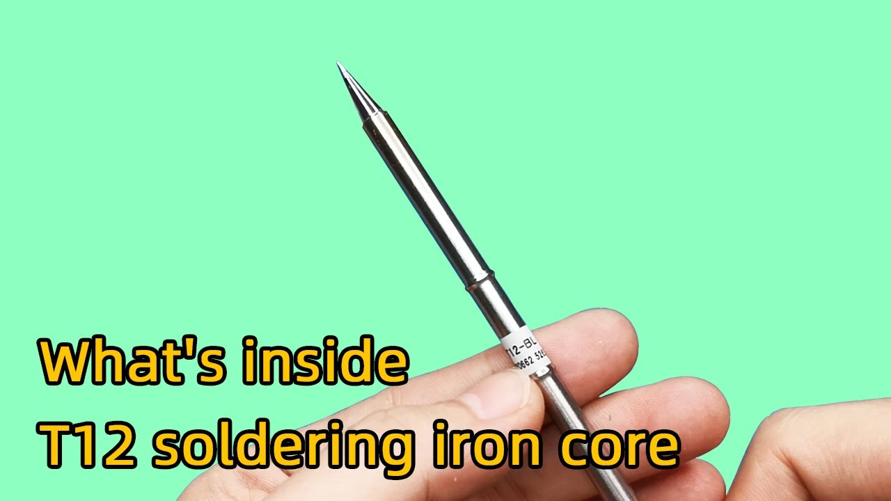 What's inside the T12 soldering iron tip