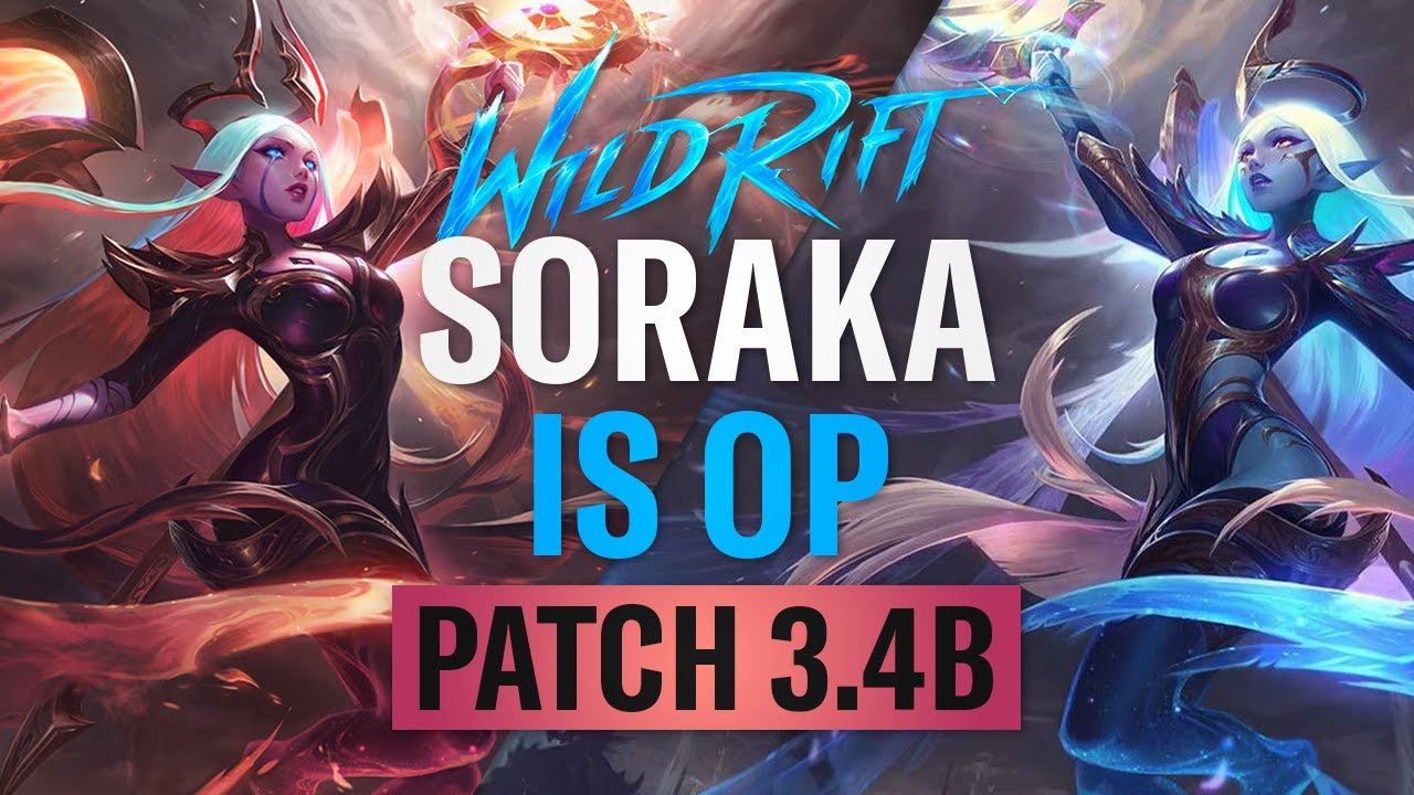Soraka = Free Challenger & Legend | Patch 3.4B | RiftGuides | WildRift
