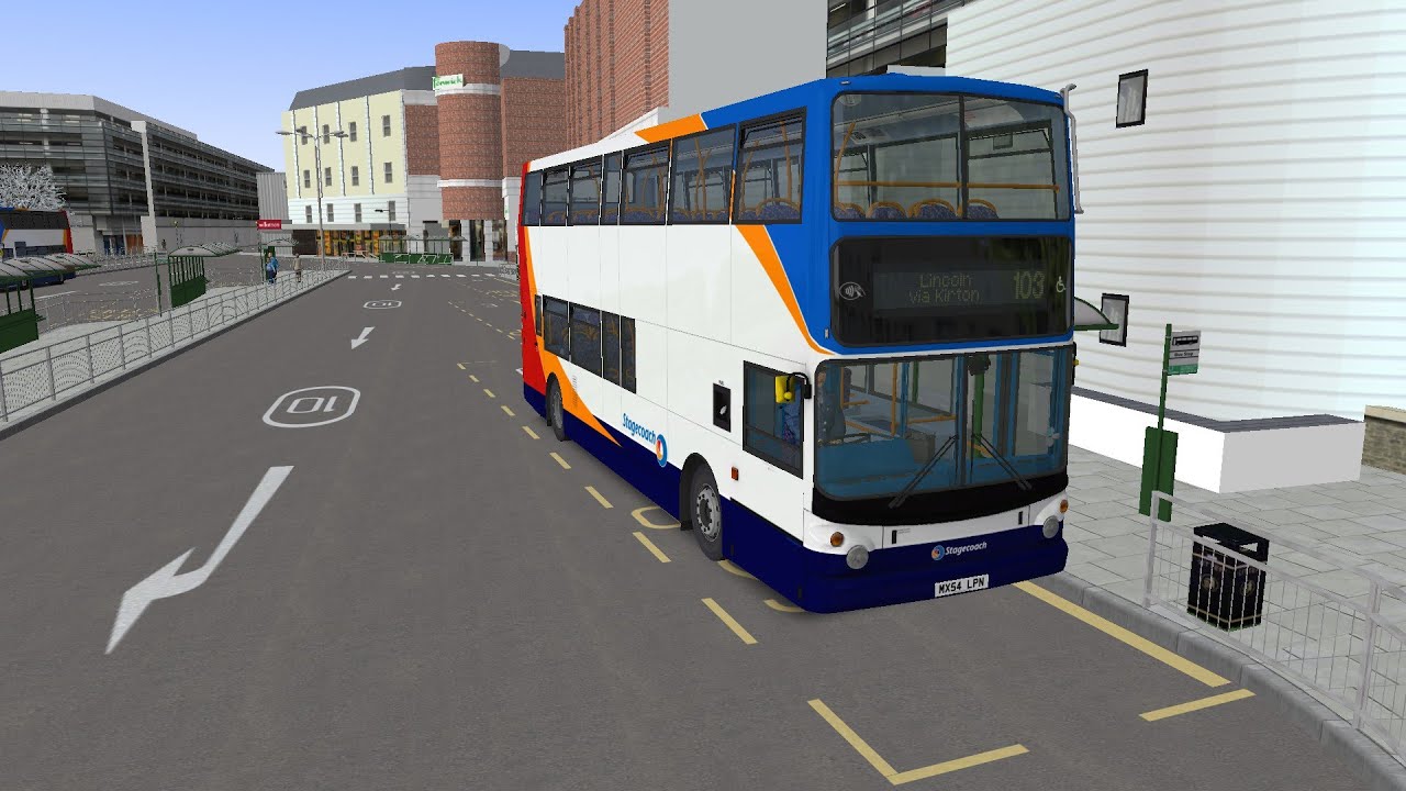 Stagecoach ALX400 Full route 103