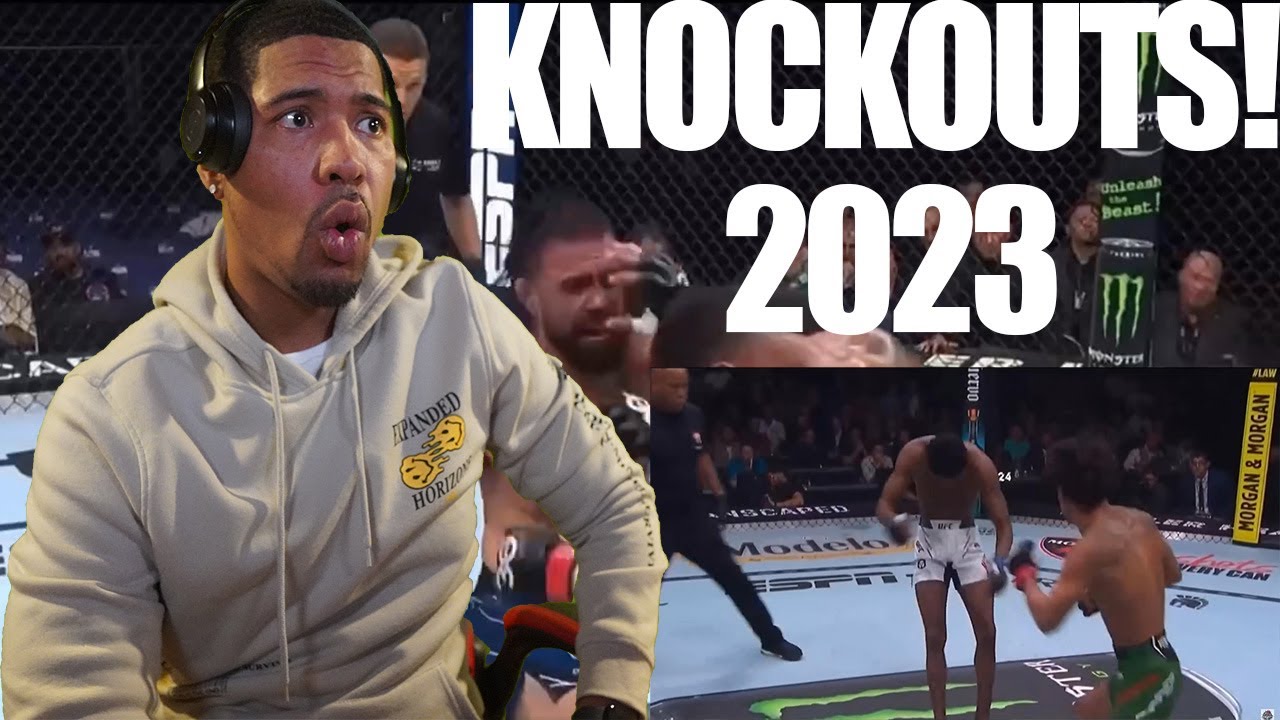 NON MMA FAN REACTS TO BEST UFC KNOCKOUTS OF 2023