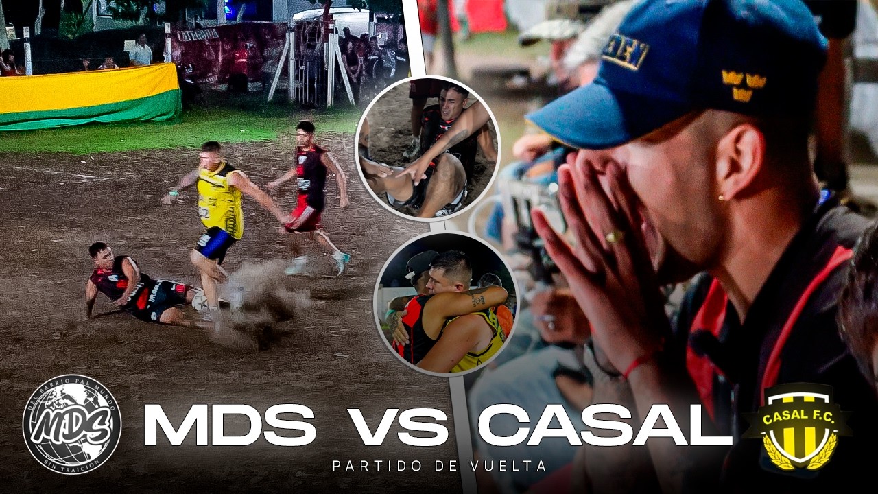MDS vs CASAL, MANO A MANO EN EL BARRIO POR PLATA ⚽️ MDS VLOG