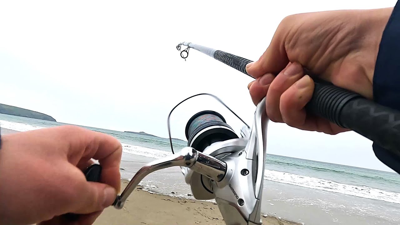 BASS A CAST IN DAYLIGHT | BASS FISHING IN LLYN PENINSULA | NORTH WALES | SEA FISHING UK