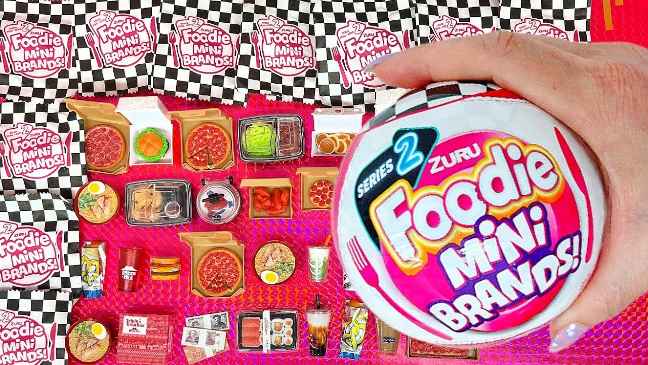 FOODIE MINI BRANDS SERIES 2 UNBOXING