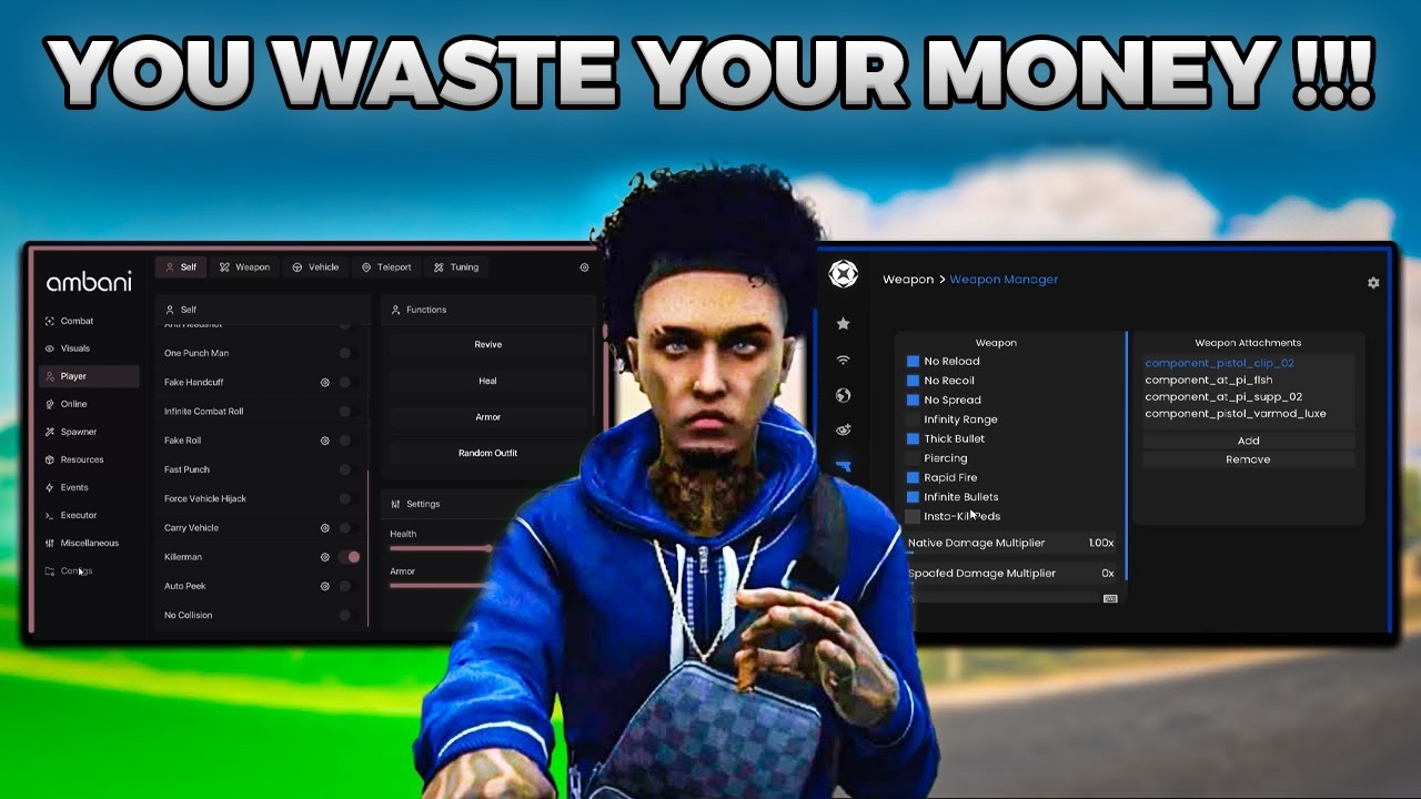 Best FiveM Cheat OF 2026!! (Ambani vs Susano)