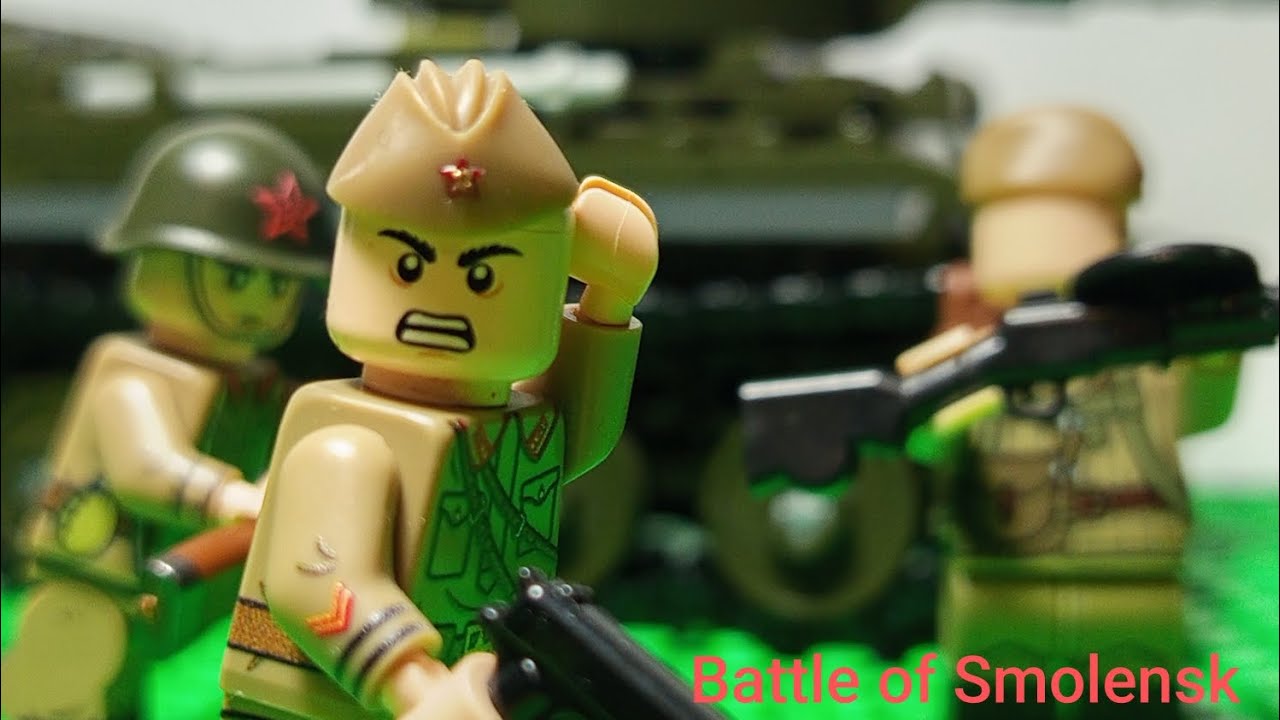 Lego ww2 Смоленское сражение часть 2 | Lego ww2 battle of smolensk part 2 |#Lego#ww2#legoww2