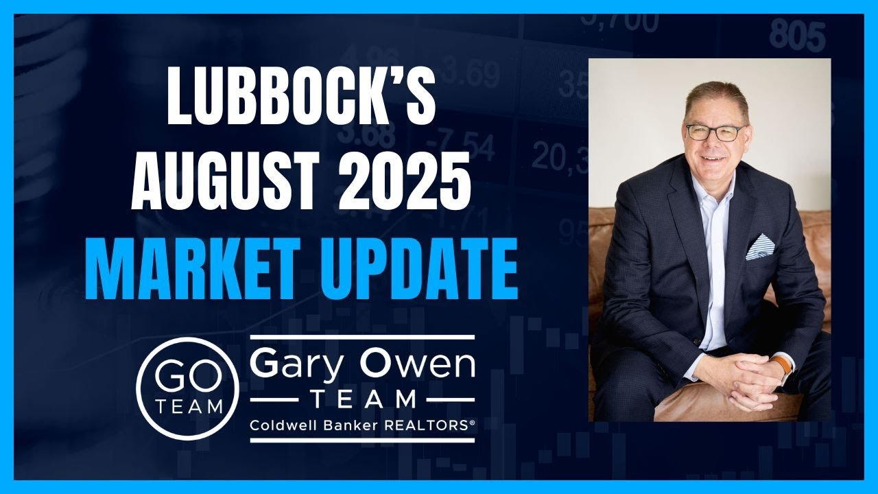 Lubbock TX Real Estate Market Update - August 2025